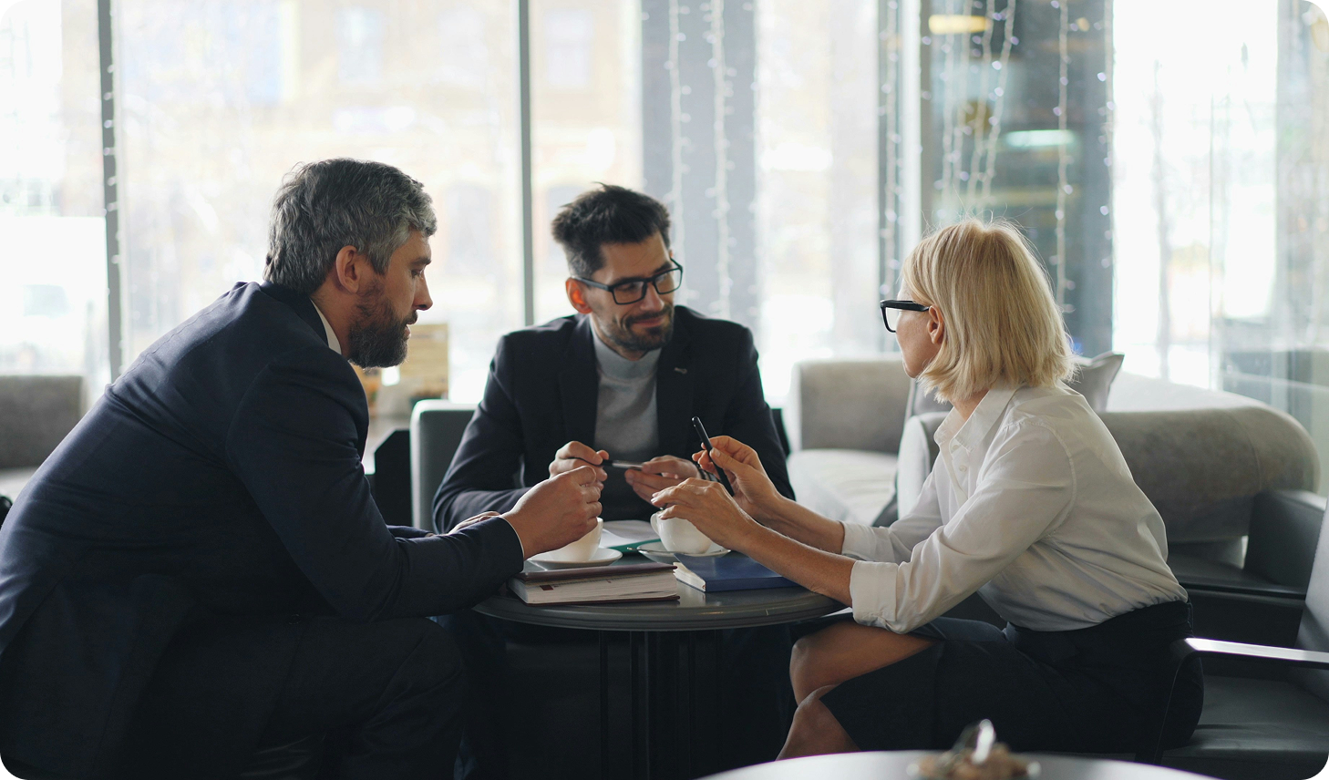 Small business owner managing operations with general liability coverage