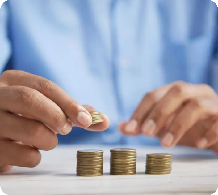 Business reviewing performance-based insurance policy to ensure results